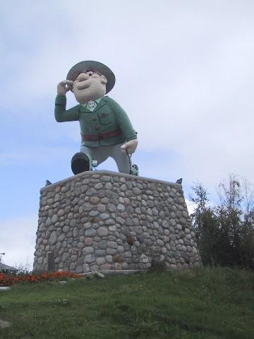 The town is named after the fictional character Josiah Flintabbatey Flonatin