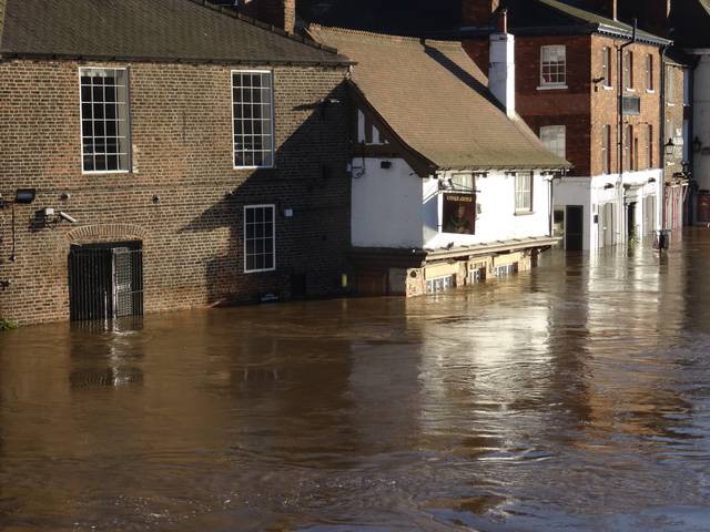 All of a sudden, that riverside B&B seems less attractive...