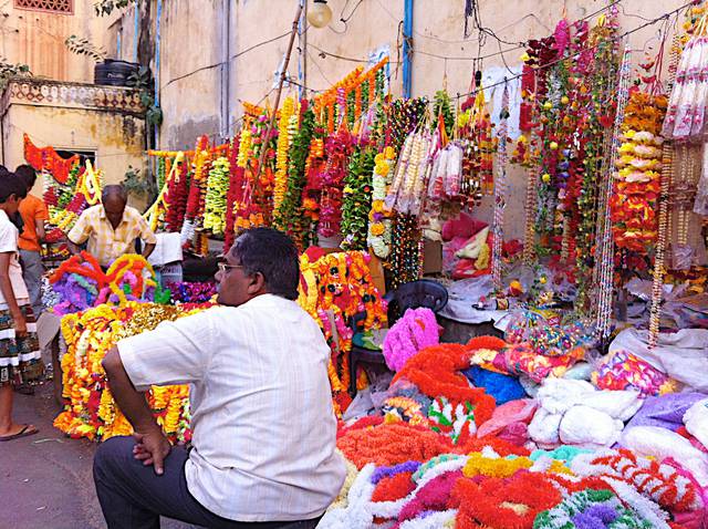 Flower stall