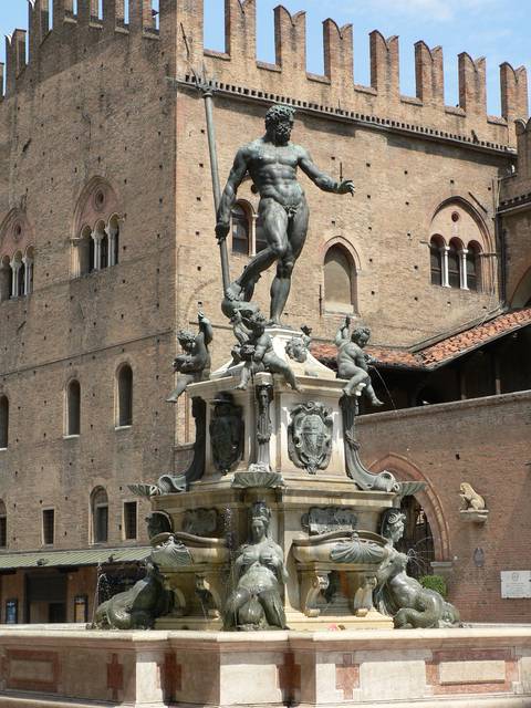 Neptune fountain