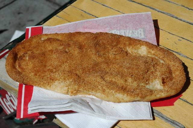 Ottawa's claim to culinary fame: a beavertail with sugar and cinnamon