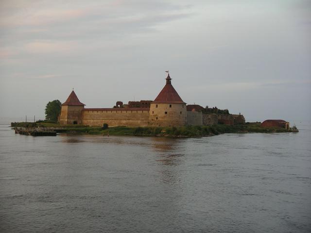 Fortress Oreshek on Lake Ladoga - no longer necessary for defense against the Swedish navy.