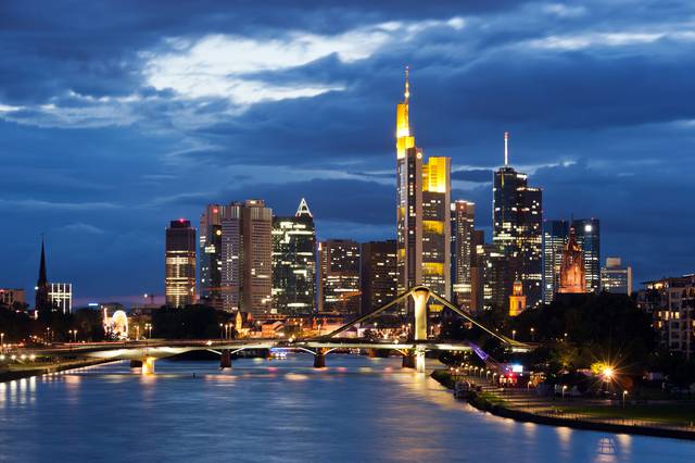 Frankfurt is the largest financial centre in continental Europe. It is also an important city in German history with many emperors being crowned or elected here and the first draft at a modern German constitution written in its Paulskirche in 1848