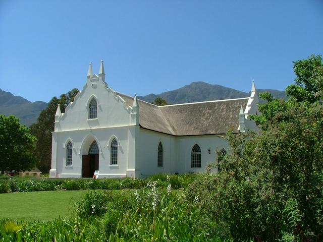 Church in Franschhoek.