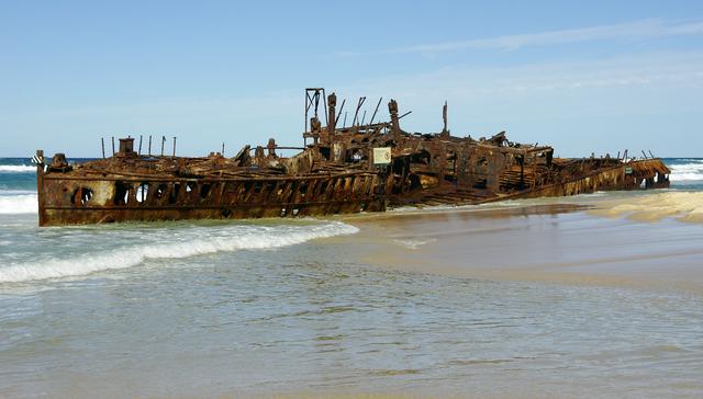 Maheno ship wreck