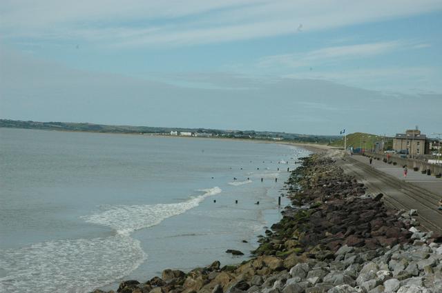 The Front Strand with the tide in