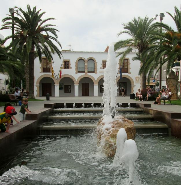 Ajuntament (town hall) at the Plaça d'Espanya