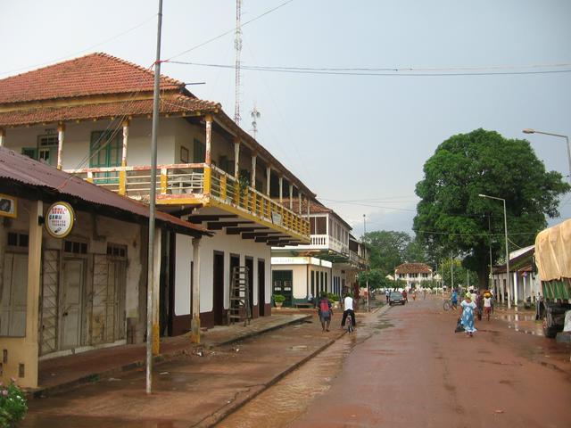 Main street of Gabu