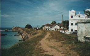 The south ramparts of Galle Fort