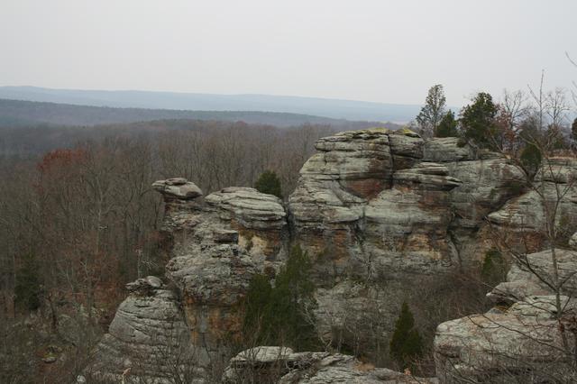 Rock Formation at the Garden of the Gods Recreation Area