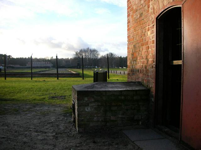 Entrance to the gas chamber