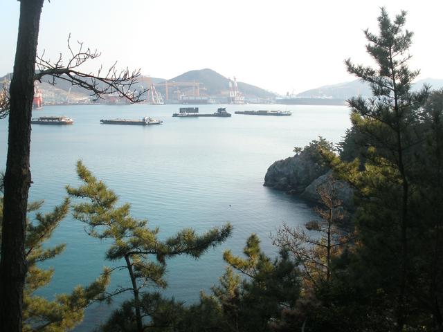 Gorgeous coastline of Geoje Island