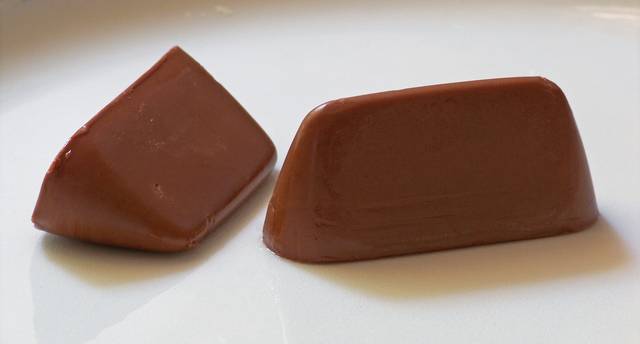 Two gianduiotti