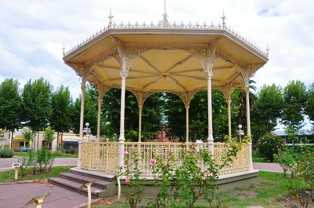 Gazebo in the Plaza Constitución