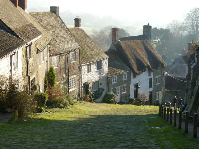 Gold Hill in Shaftesbury