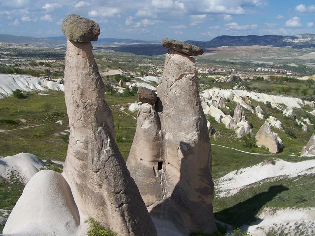 "Fairy chimneys" in Göreme