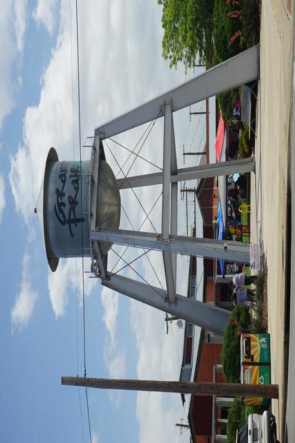 Market Square water tower in Grand Prairie