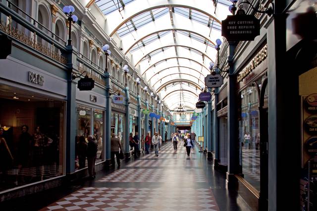 Inside the Great Western Arcade