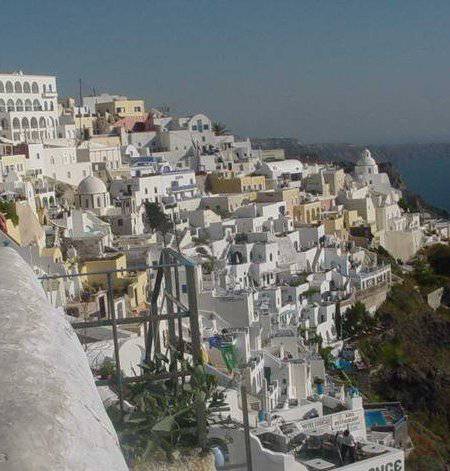 View of Fira, Santorini