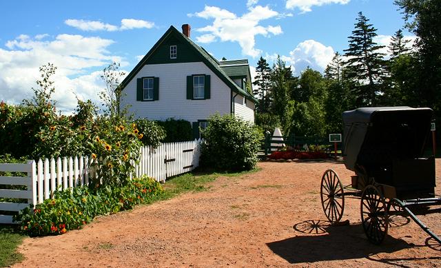 Green Gables farmhouse