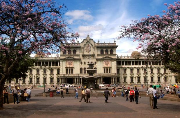 Guatemala's National Palace, now known as the "National Palace of Culture"