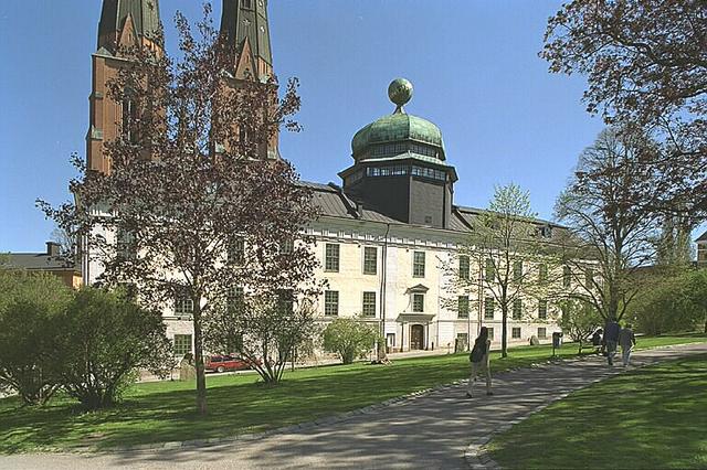 The University Museum Gustavianum. Built in the 1620s, is the oldest standing structure of Uppsala University. The characteristic dome contains an old anatomical theater.