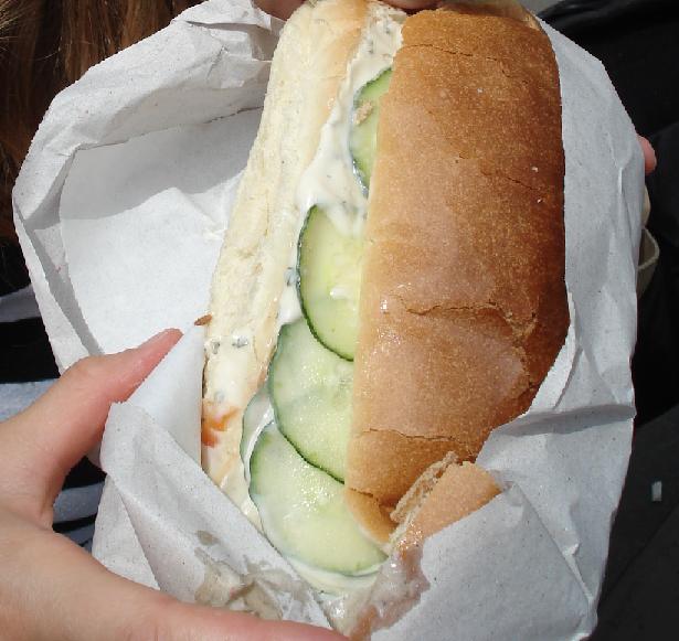 Gyros at the Nyíregyháza Train Station