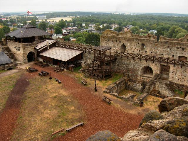 Inside Rakvere castle