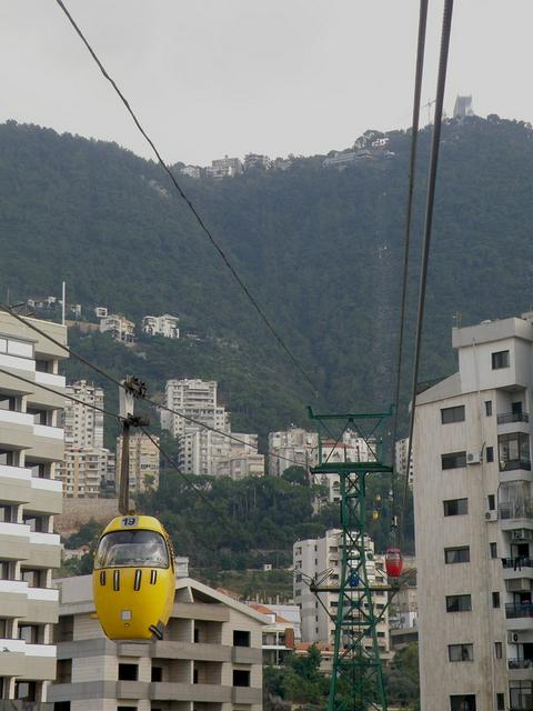 Téléphérique (Jounieh) taking visitors to Harissa