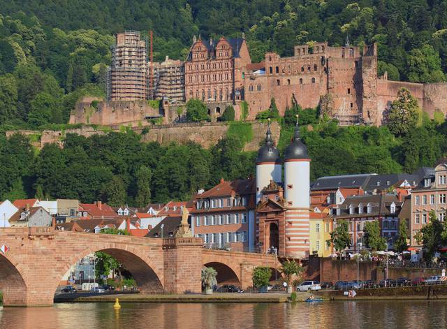 Old Bridge and Heidelberg Castle