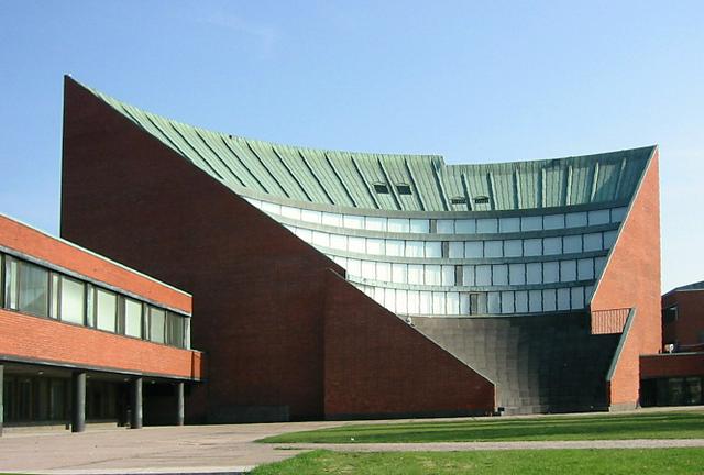 Aalto University auditorium in Otaniemi