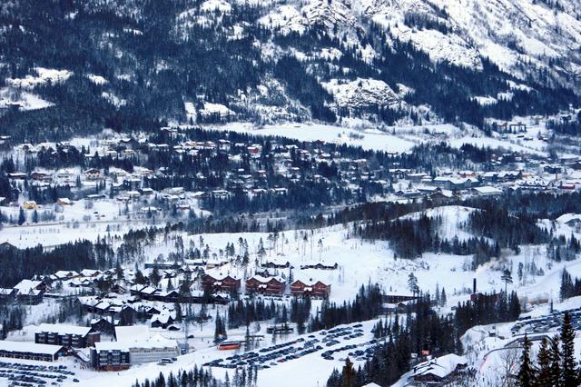 View over Hemsedal