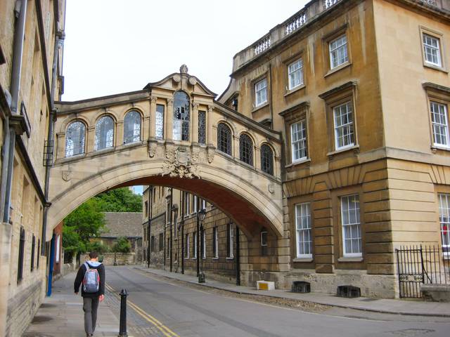 Hertford Bridge (aka the Bridge of Sighs)