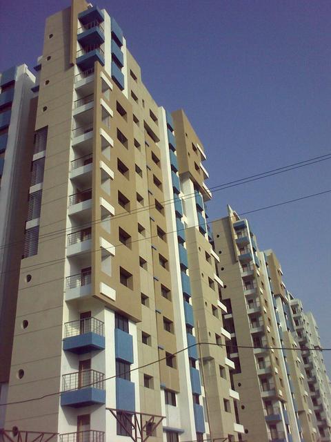 High - rise apartments at Vesu, Surat