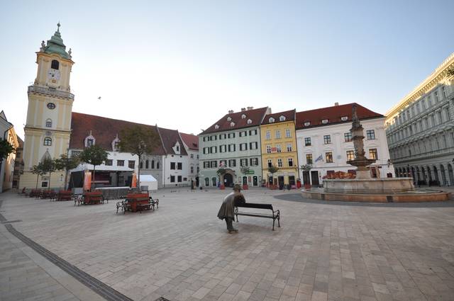 Hlavné námestie (Main Square), Bratislava Old Town