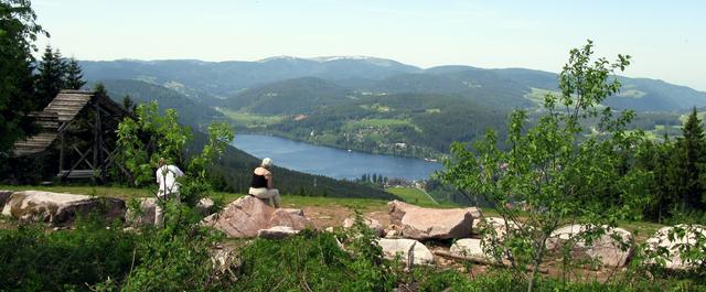 View from Hochfirst direction Titisee