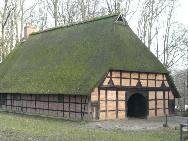 Hof der Heidmark, a typical Lower Saxon farm near Bad Fallingbostel