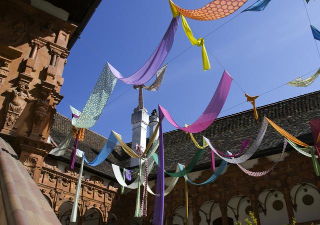 Courtyard of Schallaburg Castle