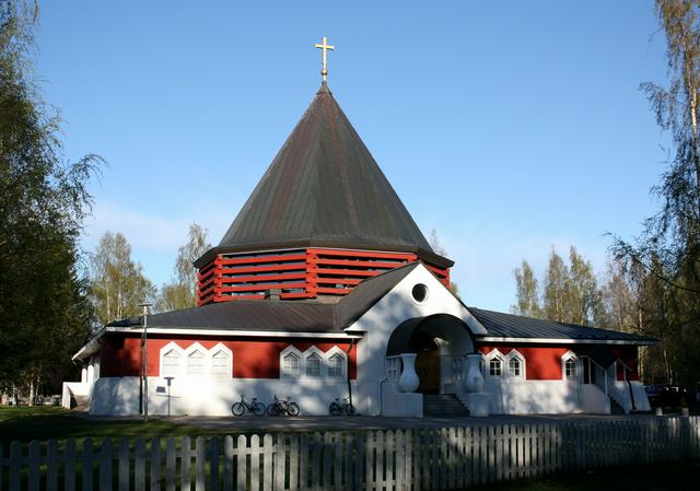 The Oulu catholic church