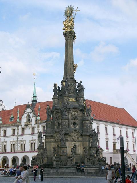 Town Hall & Holy Trinity Column on the main square of Olomouc