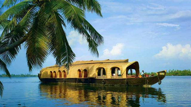 Houseboats at Kerala Backwaters