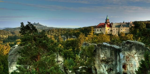 Sandstone rocks in Bohemian Paradise