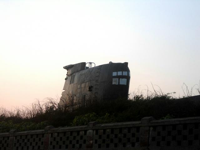 INS Kursura at RK Beach in Vizag