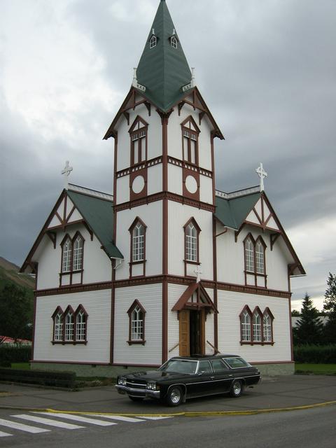 The church of Húsavík