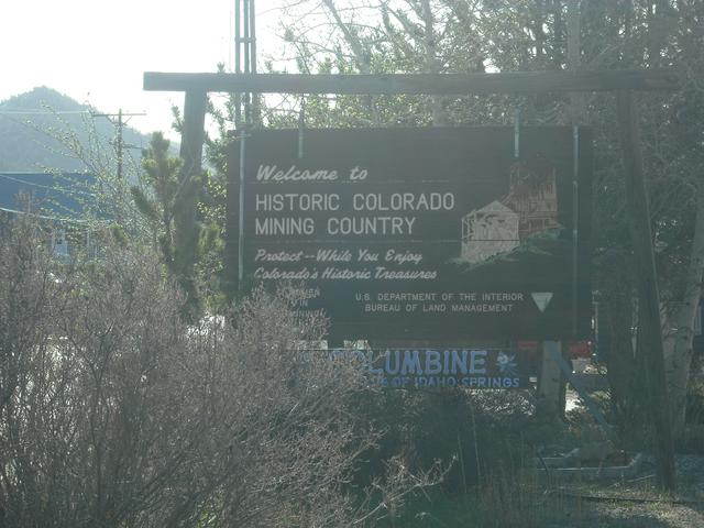 Sign as you enter the Town off the Interstate