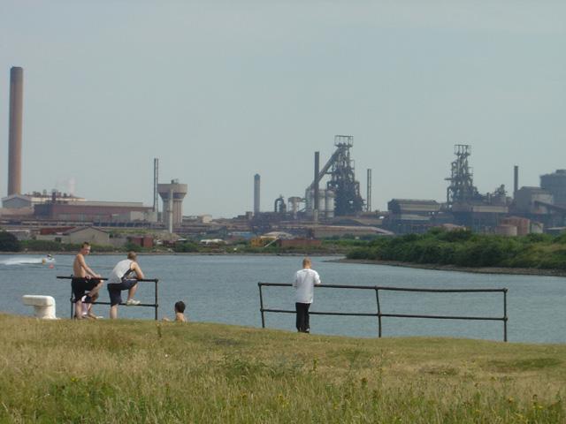 Informal Lido, Port Talbot steelworks