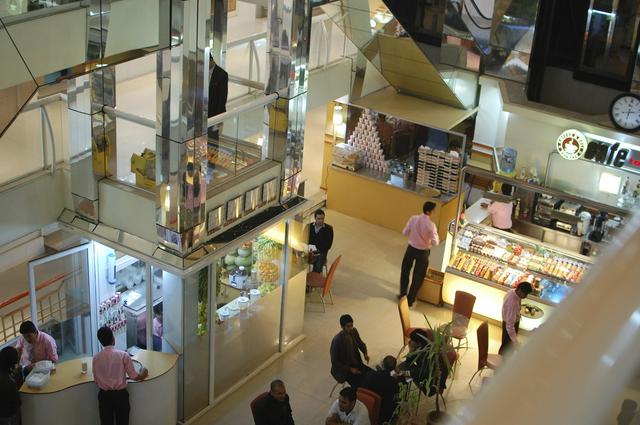 The Cafe inside Kabul City Center.