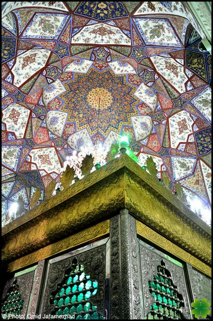 Inside Mohammad Shrine