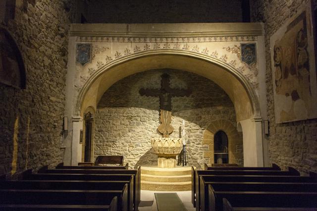 Abbazia di Santo Spirito, interior.