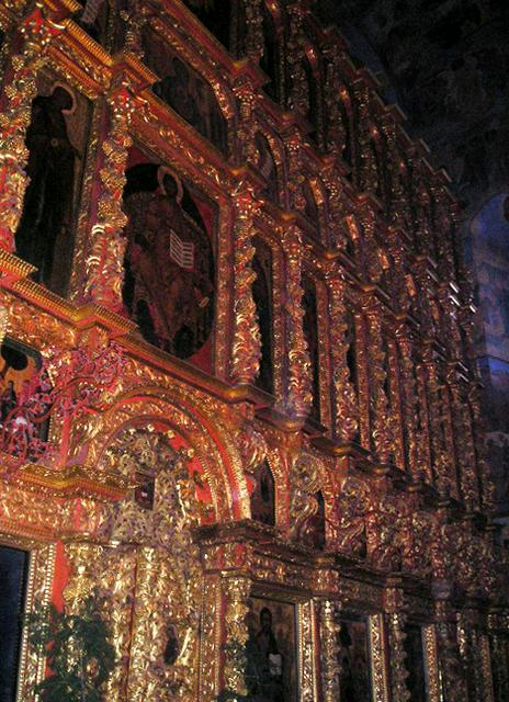 The Iconostasis at the Saint Hypatia Monastery